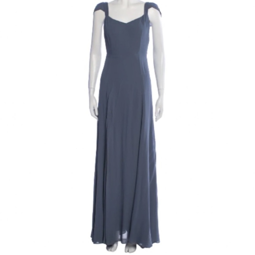Reformation blue formal dress